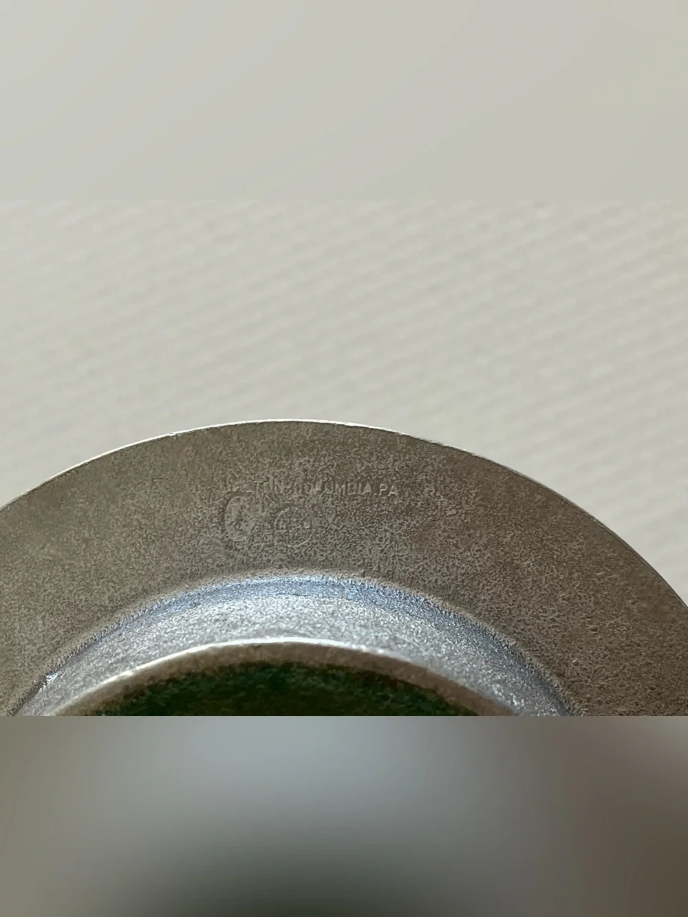 Vintage Pewter Wine Coaster A Dinner Without Wine is Like A Day Without Sunshine